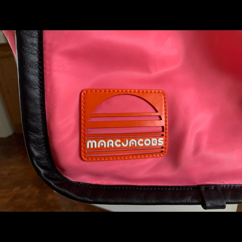 Marc Jacobs Hot Pink Nylon Love Tote Bag - Picture 3 of 10
